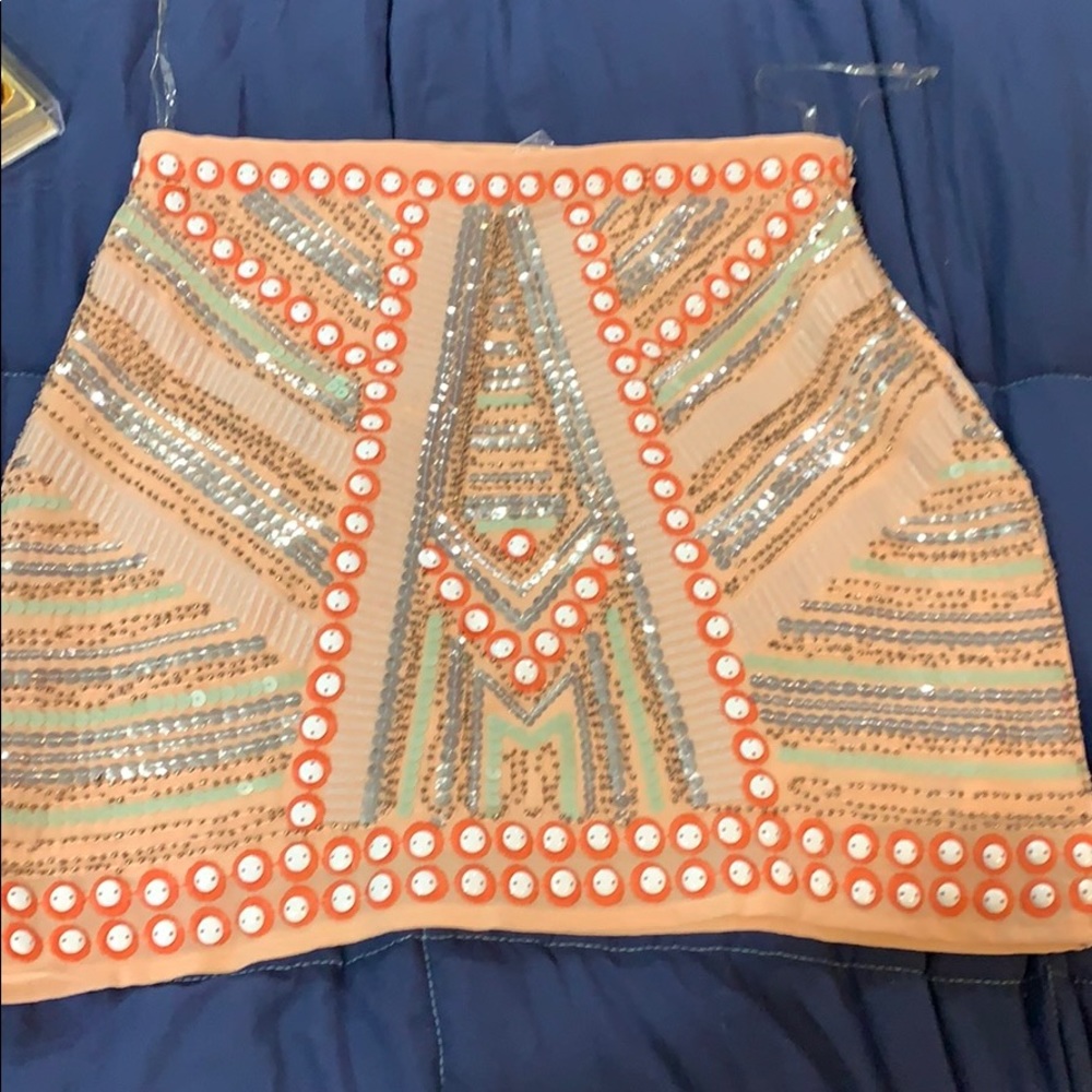Beautiful Embellished Mini Skirt!